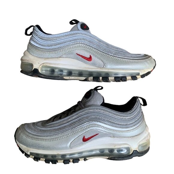 Rare 2014 Nike Air Max 97 Silver Bullet Size 5.5 - Picture 1 of 13